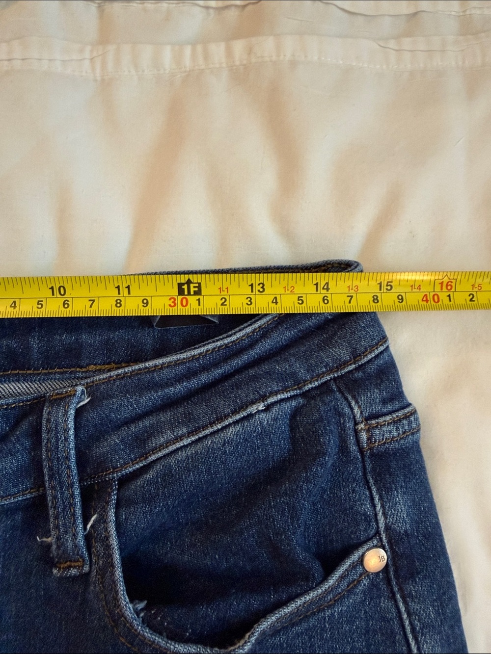 Judy Blue Dark Blue High-Rise Straight Jeans - Picture 8 of 9